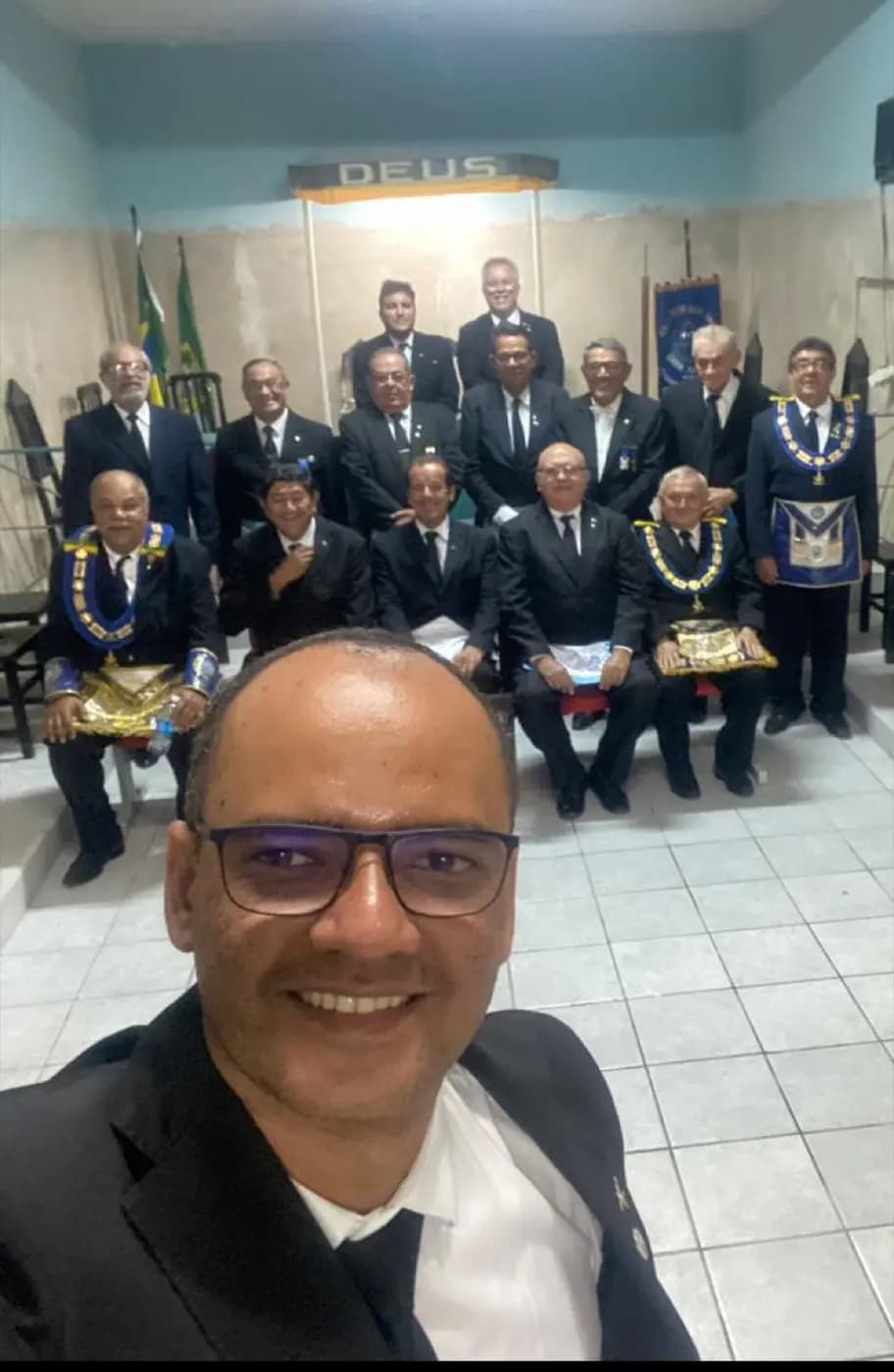 Registro fotográfico: Sessão da ARLS João Cecílio da Costa no Oriente de João Câmara