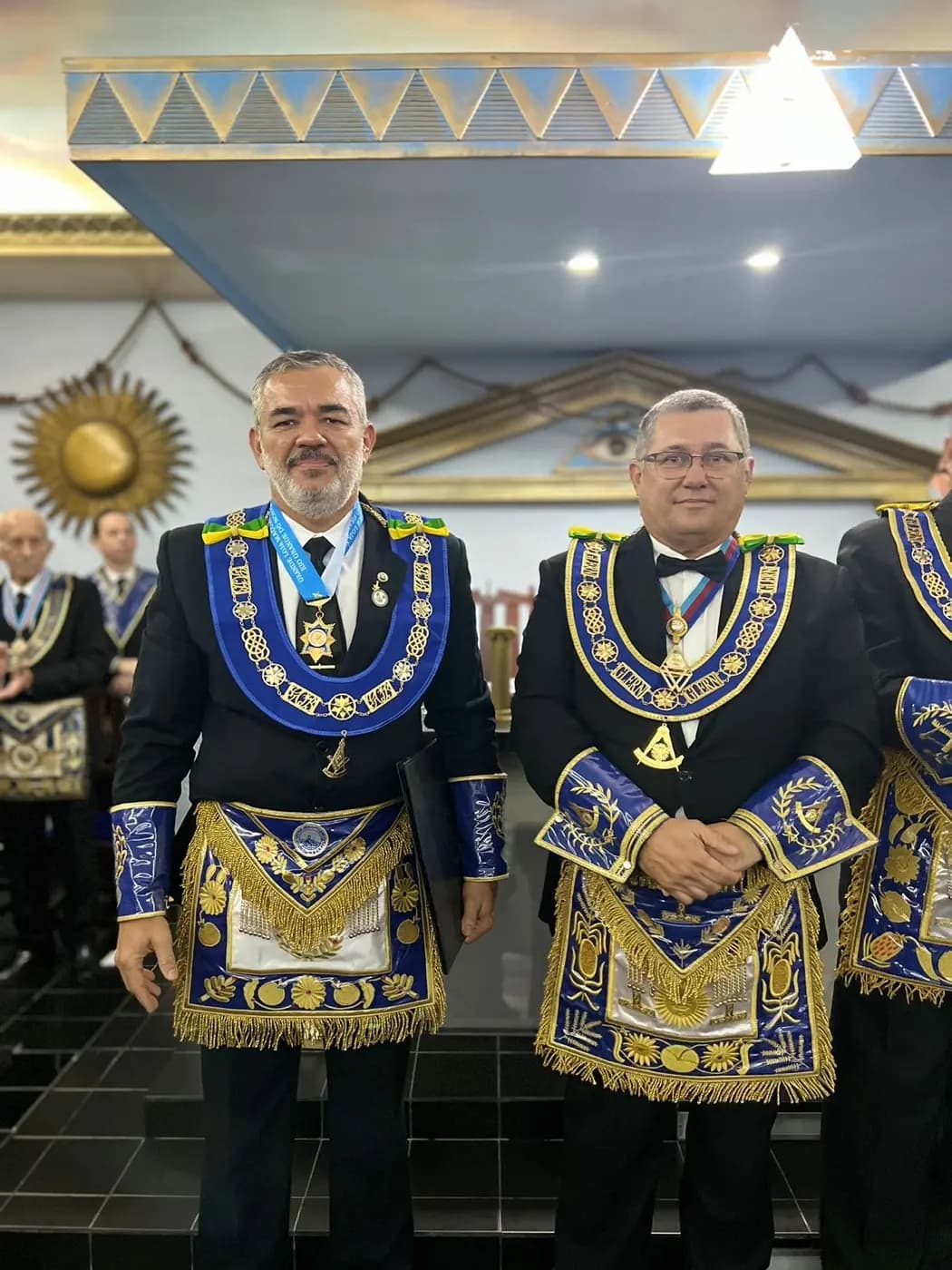 Registro fotográfico: SESSÃO MAGNA PÚBLICA CONJUNTA (GOB/RN, GLERN E GORN), ALUSIVA AO DIA DO MAÇOM/2023.
