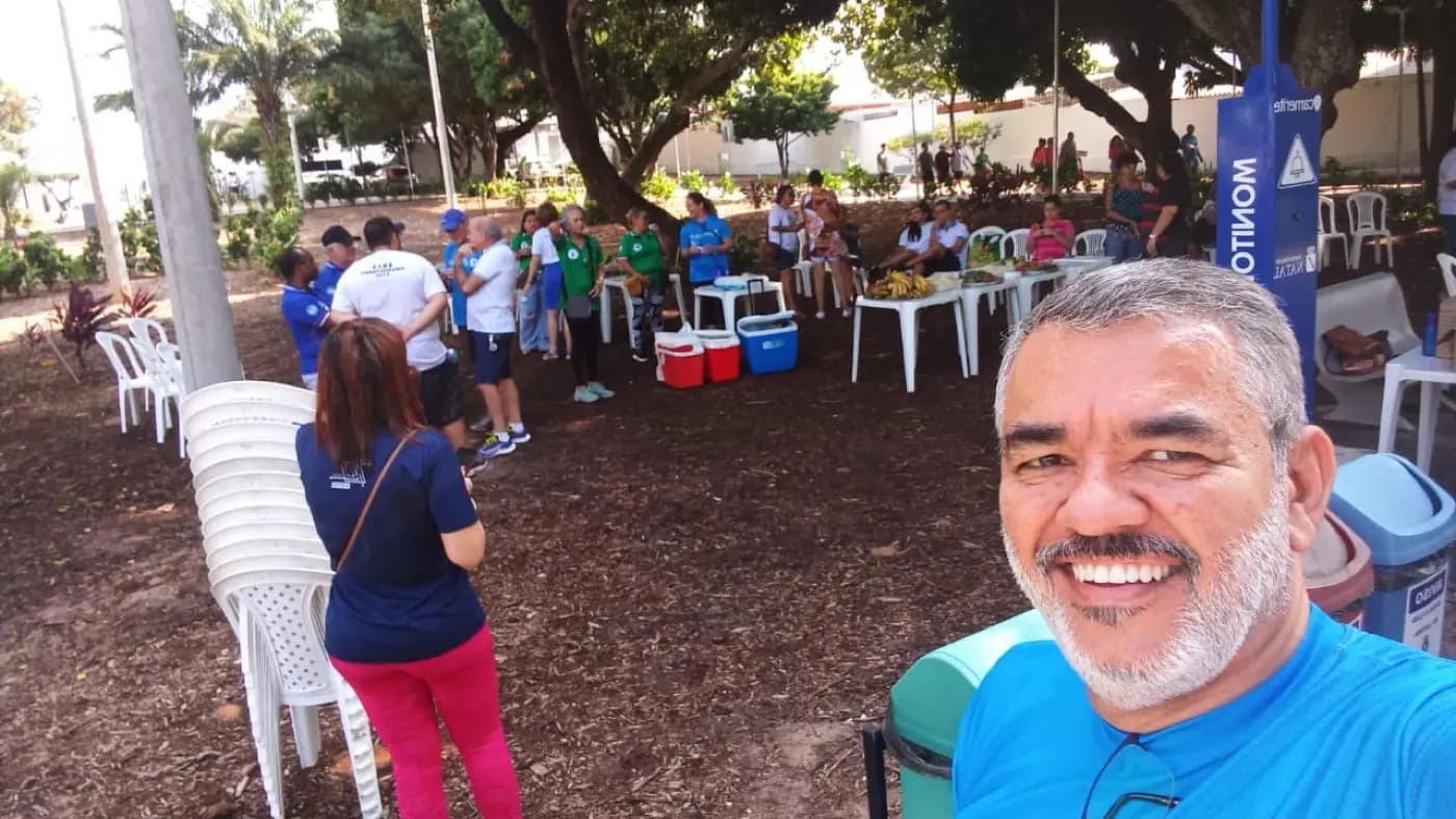 Registro fotográfico: 14ª CAMINHADA ECOLÓGICA MAÇÔNICA ALUSIVA AO DIA DO MAÇOM E AO ANIVERSÁRIO DO GOB/RN