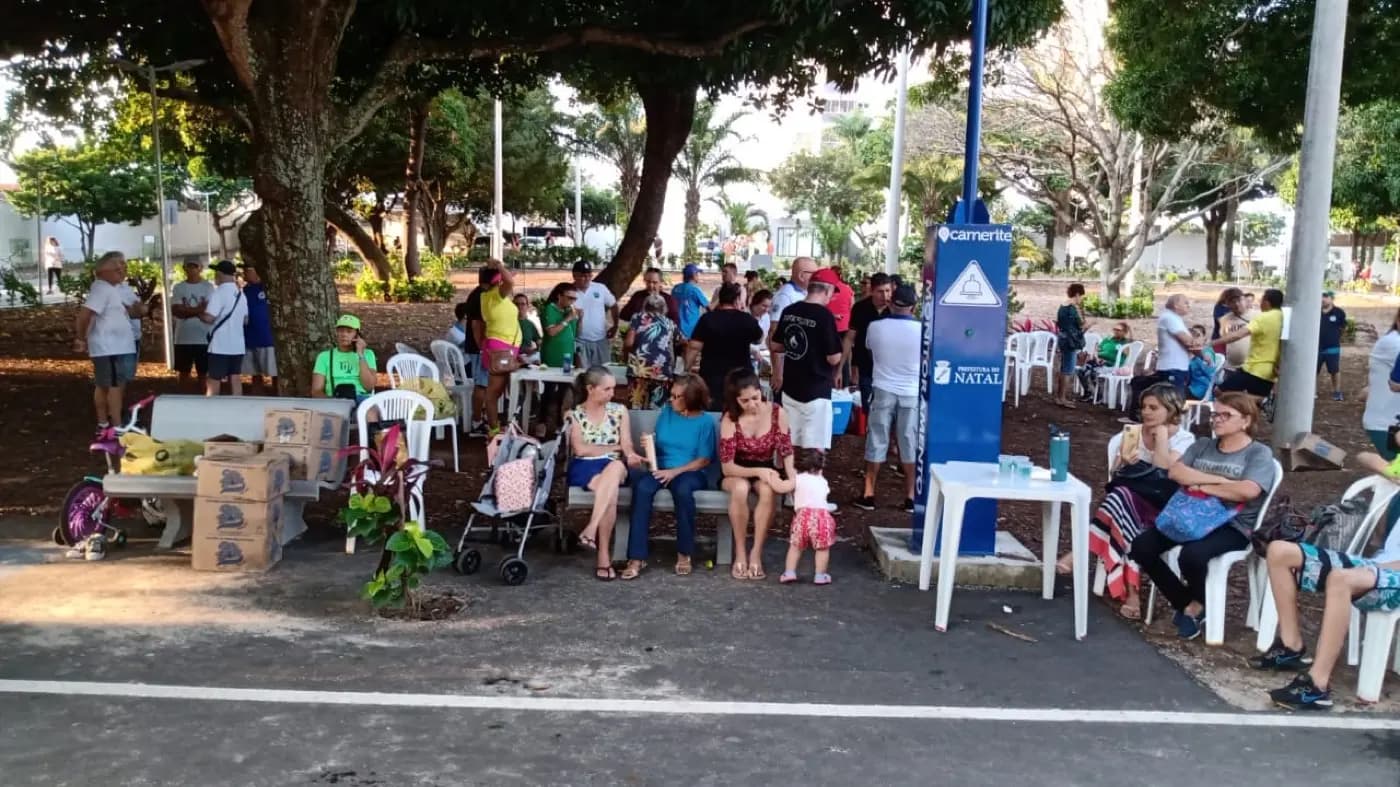 Registro fotográfico: 14ª CAMINHADA ECOLÓGICA MAÇÔNICA ALUSIVA AO DIA DO MAÇOM E AO ANIVERSÁRIO DO GOB/RN