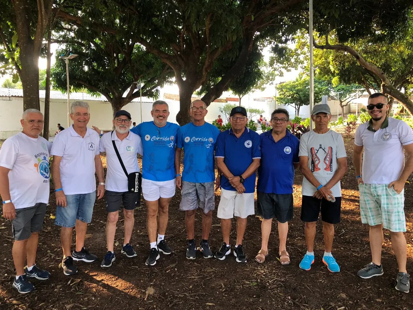 Registro fotográfico: 14ª CAMINHADA ECOLÓGICA MAÇÔNICA ALUSIVA AO DIA DO MAÇOM E AO ANIVERSÁRIO DO GOB/RN