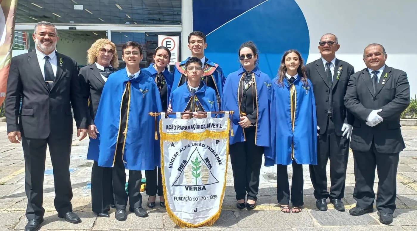 Registro fotográfico: PARTICIPAÇÃO DA FAMÍLIA GOB/RN NO DESFILE DA INDEPENDÊNCIA DO BRASIL