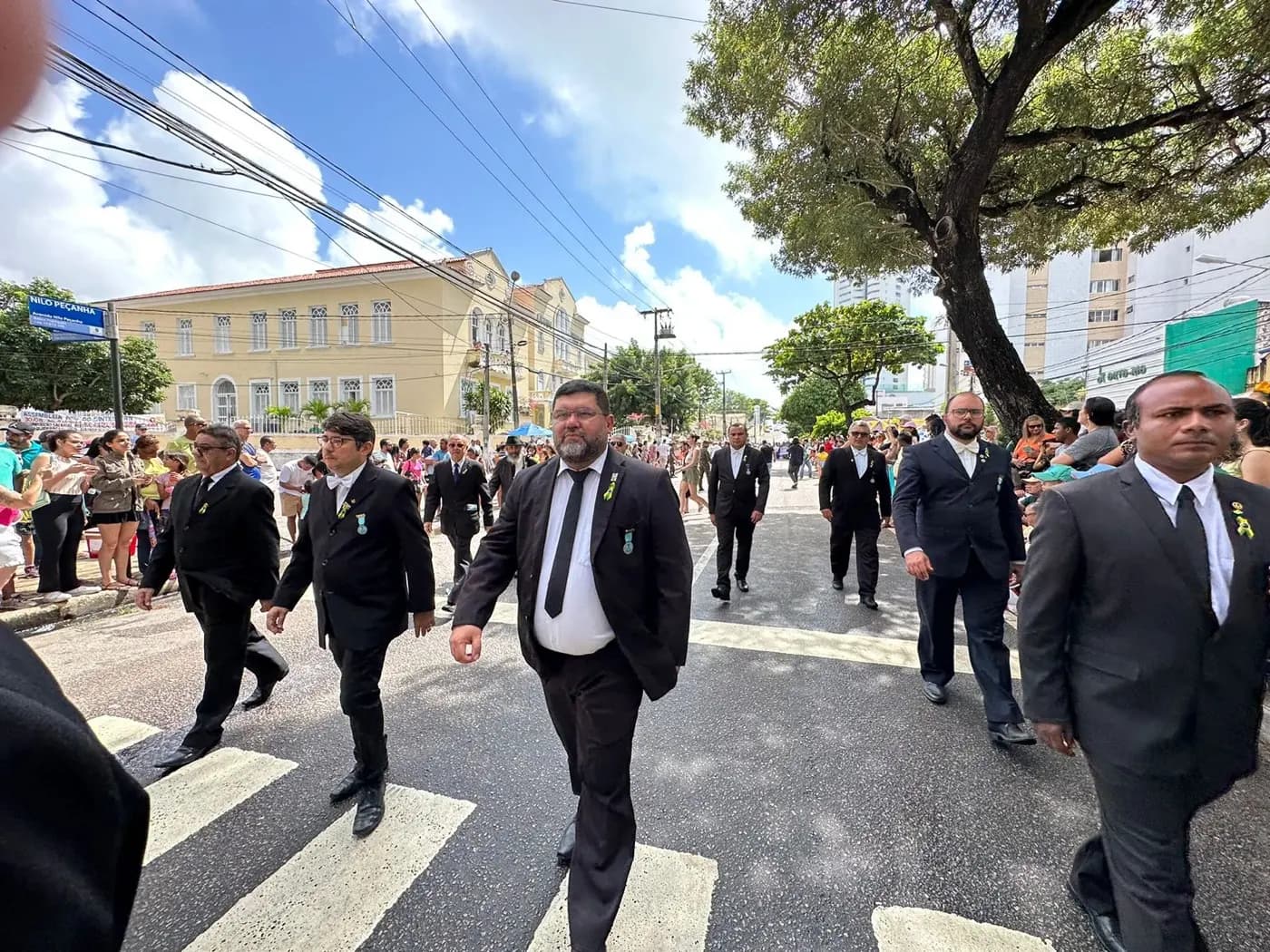Registro fotográfico: PARTICIPAÇÃO DA FAMÍLIA GOB/RN NO DESFILE DA INDEPENDÊNCIA DO BRASIL