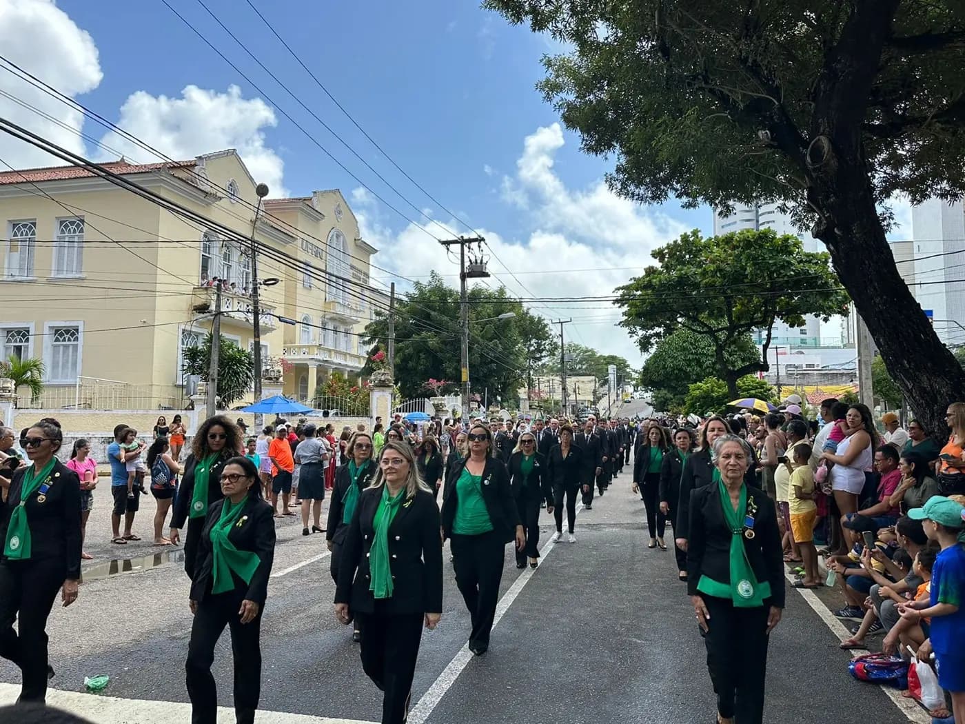 Registro fotográfico: PARTICIPAÇÃO DA FAMÍLIA GOB/RN NO DESFILE DA INDEPENDÊNCIA DO BRASIL