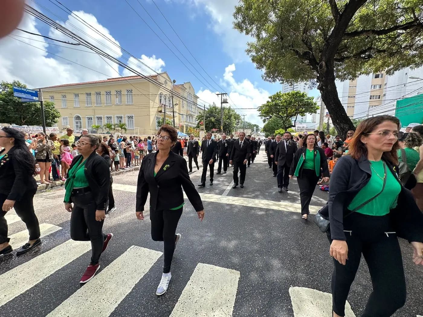 Registro fotográfico: PARTICIPAÇÃO DA FAMÍLIA GOB/RN NO DESFILE DA INDEPENDÊNCIA DO BRASIL