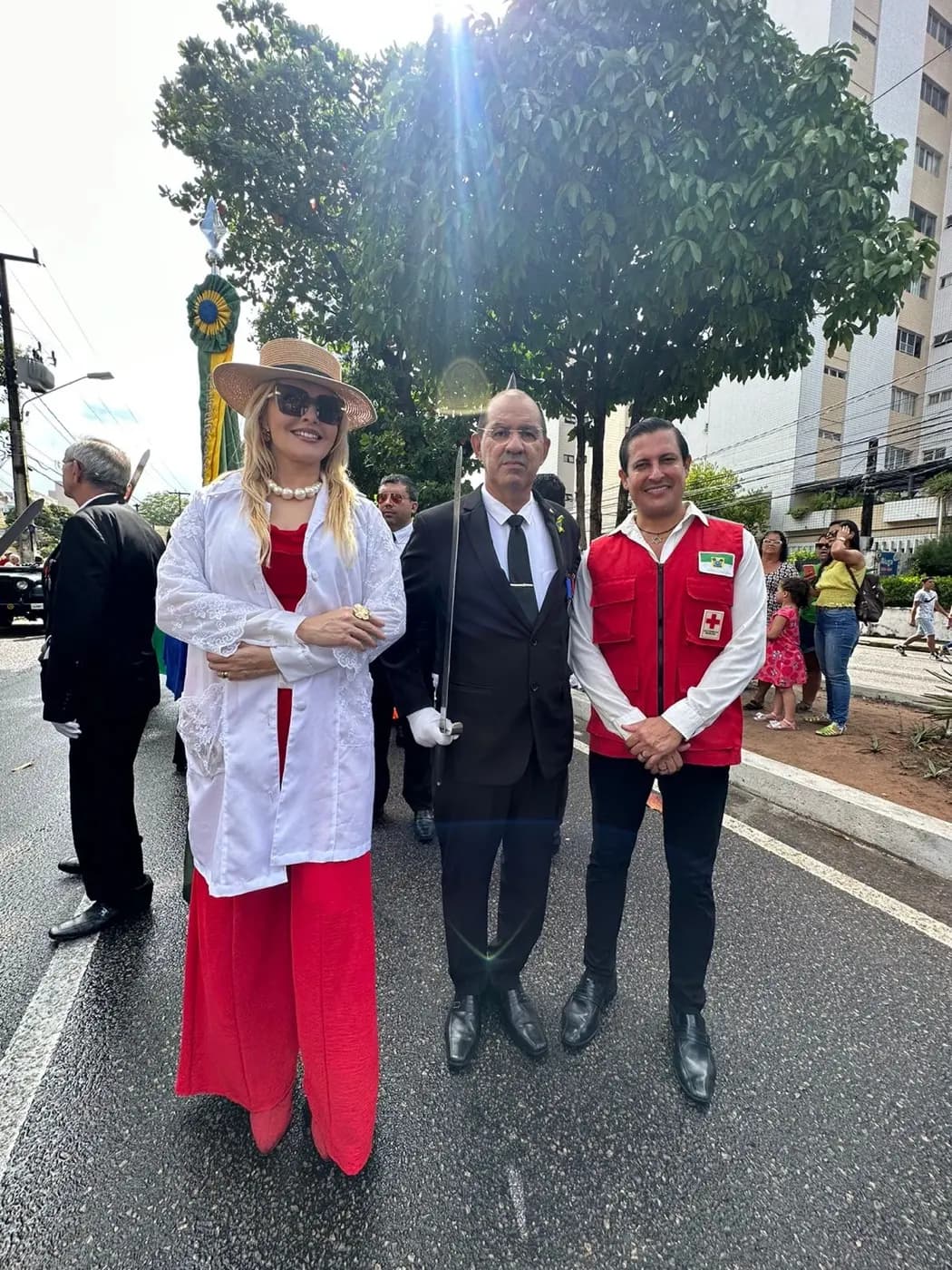Registro fotográfico: PARTICIPAÇÃO DA FAMÍLIA GOB/RN NO DESFILE DA INDEPENDÊNCIA DO BRASIL