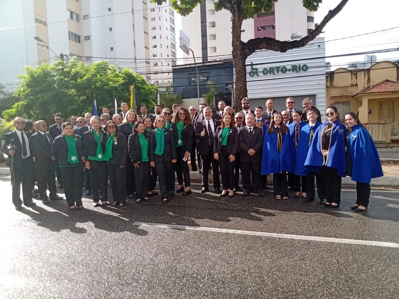 Registro fotográfico: PARTICIPAÇÃO DA FAMÍLIA GOB/RN NO DESFILE DA INDEPENDÊNCIA DO BRASIL