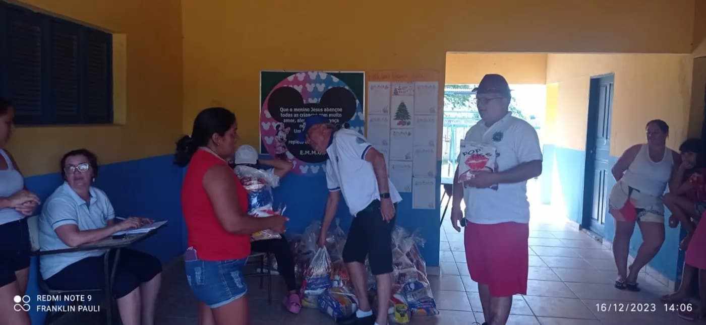 Registro fotográfico: CAMPANHA “NATAL DO ACOLHIMENTO”