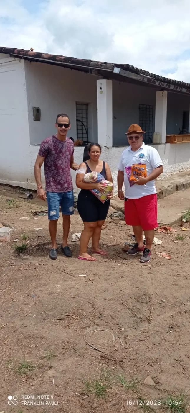 Registro fotográfico: CAMPANHA “NATAL DO ACOLHIMENTO”