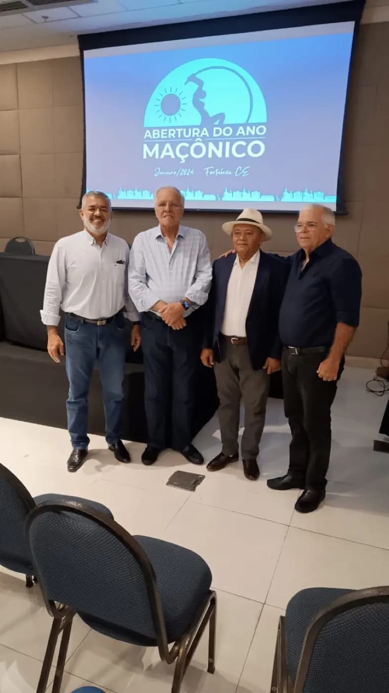 Registro fotográfico: ABERTURA DO ANO MAÇÔNICO DO GRANDE ORIENTE DO BRASIL (GOB).