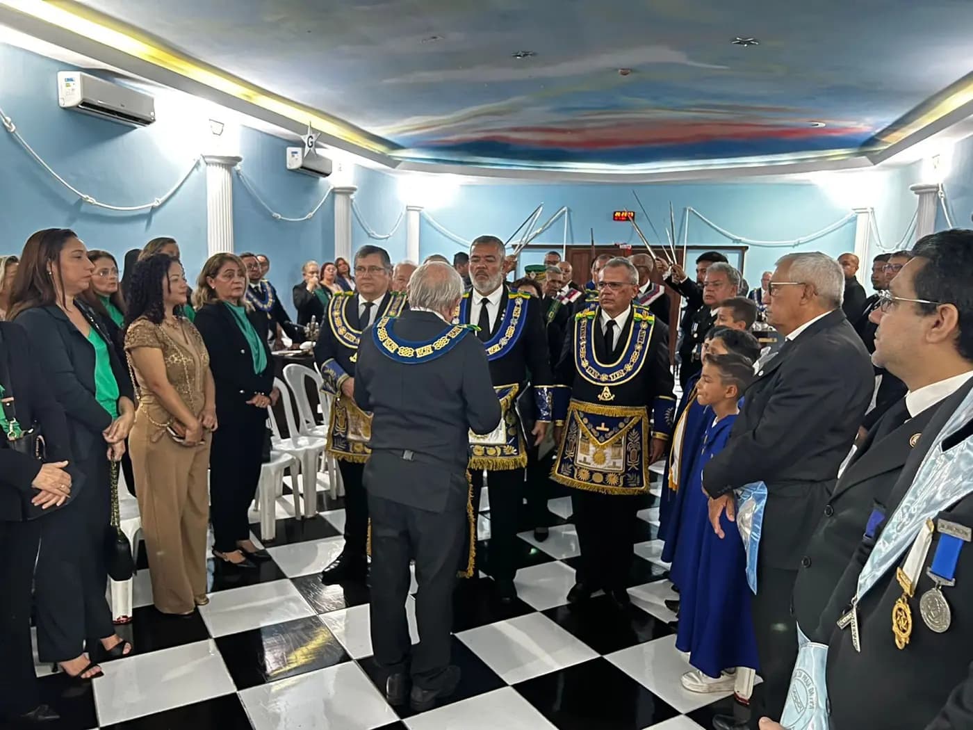 Registro fotográfico: SESSÃO MAGNA PÚBLICA DE ABERTURA DO ANO MAÇÔNICO GOB.RN