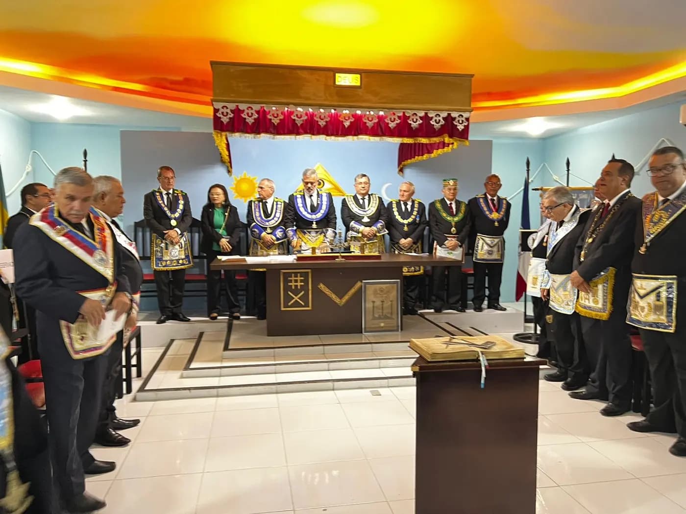 Registro fotográfico: SESSÃO MAGNA PÚBLICA DE ABERTURA DO ANO MAÇÔNICO GOB.RN