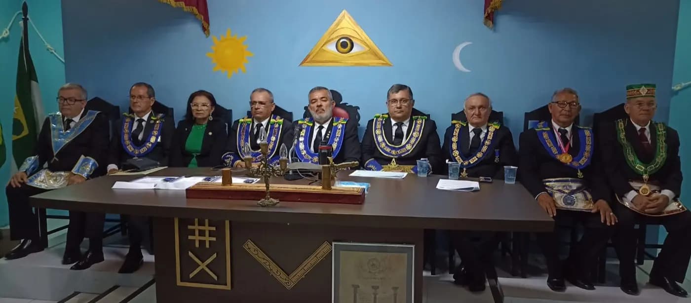 Registro fotográfico: SESSÃO MAGNA PÚBLICA DE ABERTURA DO ANO MAÇÔNICO GOB.RN