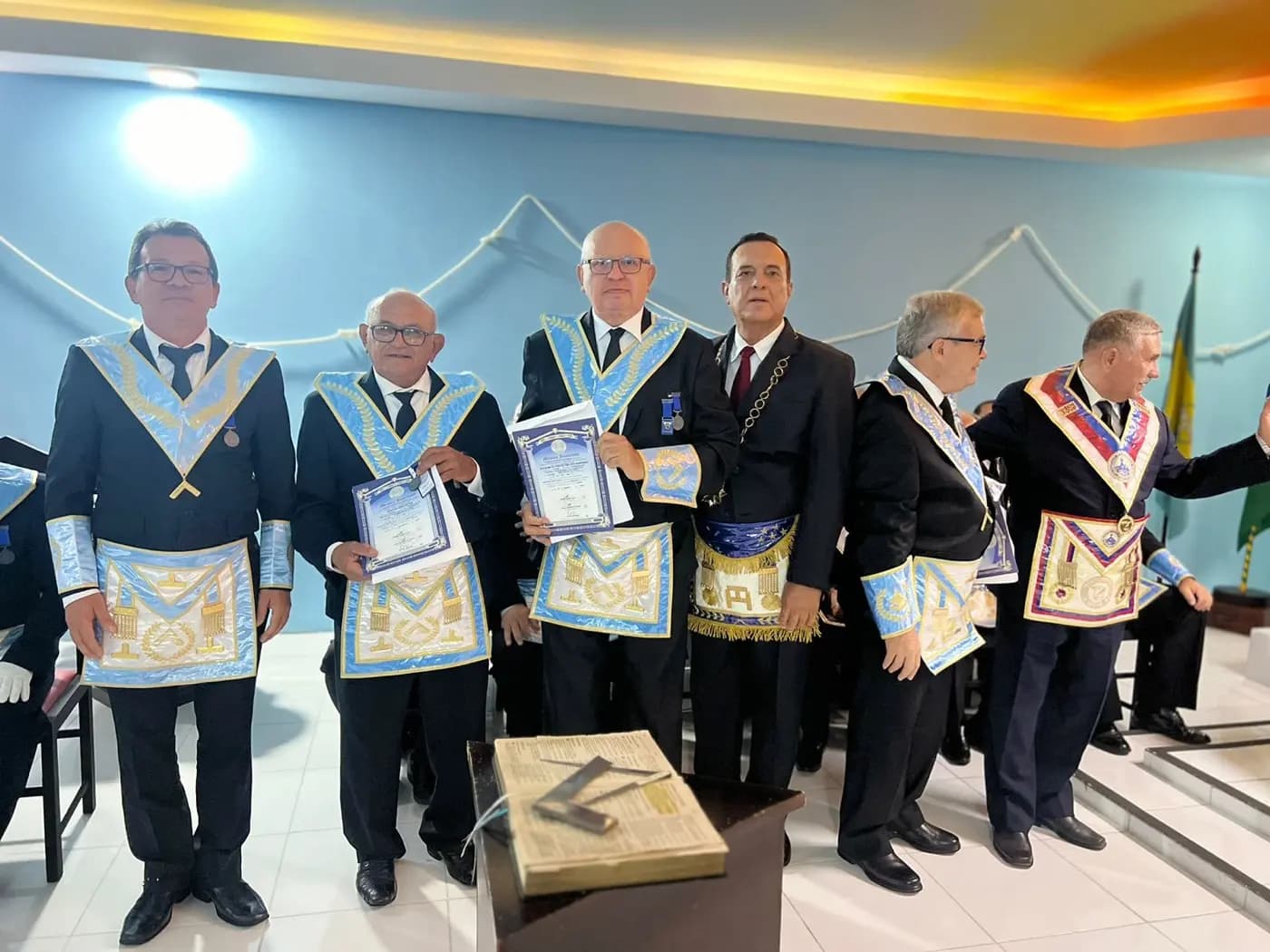 Registro fotográfico: SESSÃO MAGNA PÚBLICA DE ABERTURA DO ANO MAÇÔNICO GOB.RN