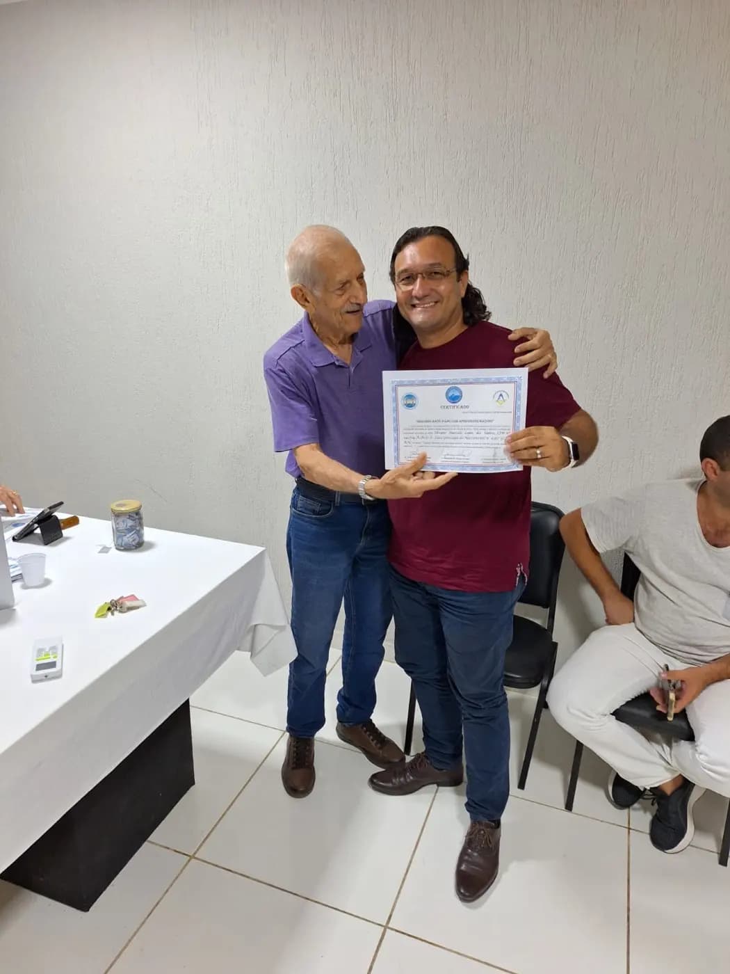 Registro fotográfico: SEGUNDO BATE-PAPO COM APRENDIZES MAÇONS