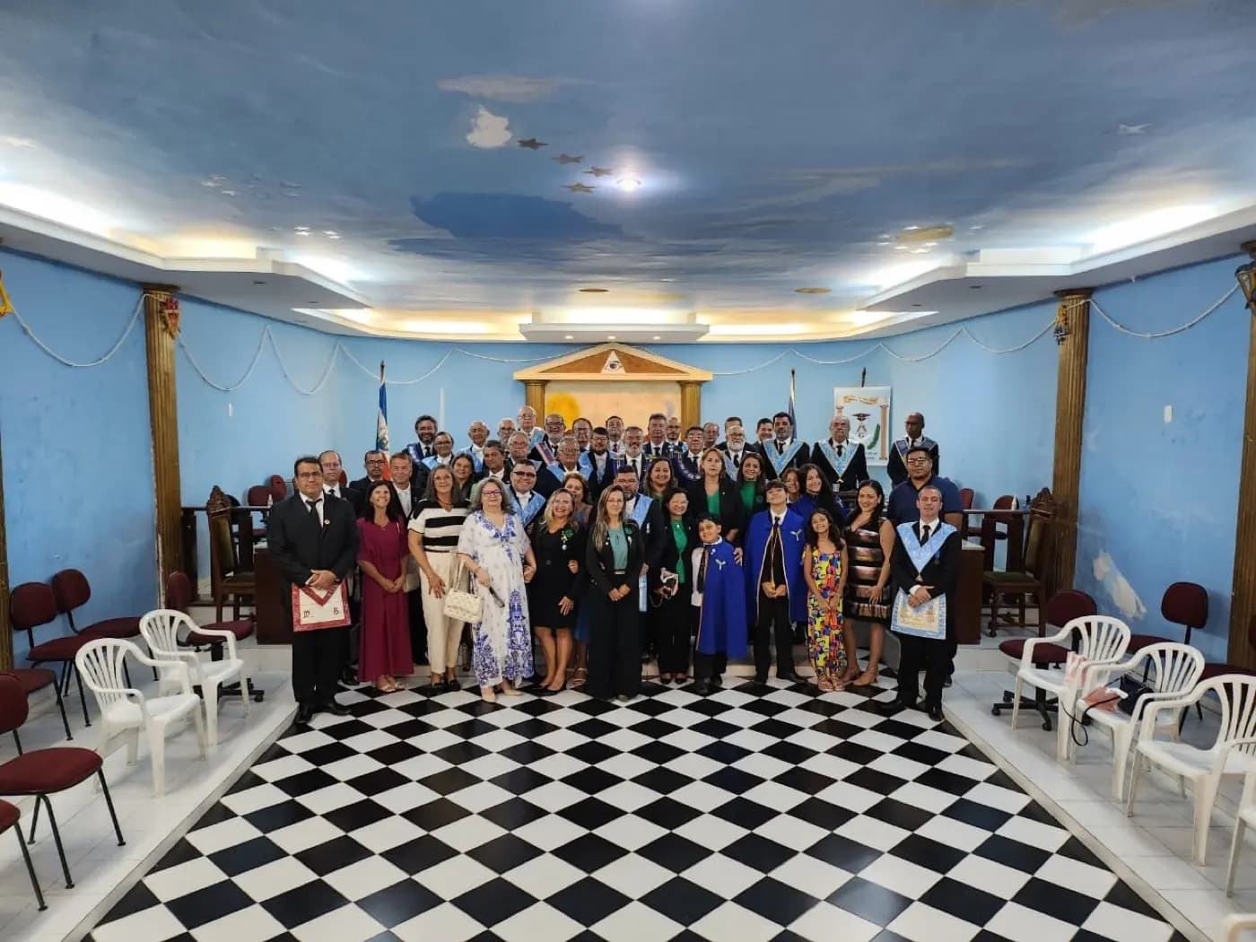 Registro fotográfico: PARTICIPAÇÃO DO GRÃO-MESTRE DO GOB/RN NA SESSÃO MAGNA PÚBLICA ALUSIVA AO 13º ANO DE FUNDAÇÃO DA ARLS UNIVERSITÁRIA ESTRELA NATALENSE, Nº 2.144, ORIENTE DE PARNAMIRIM/RN