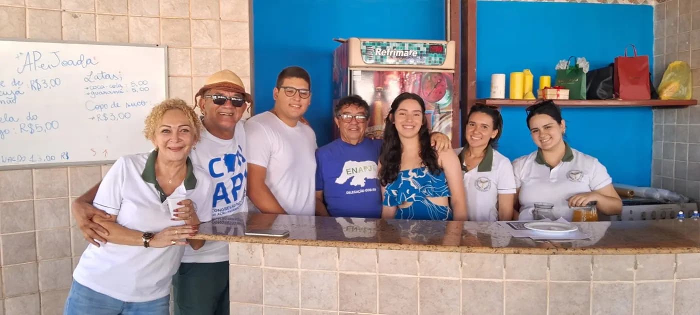 Registro fotográfico: VII FEIJOADA ORGANIZADA PELO NÚCLEO ALFA UNIÃO NATALENSE N°42, DA AÇÃO PARAMAÇÔNICA JUVENIL – VII APJOADA.
