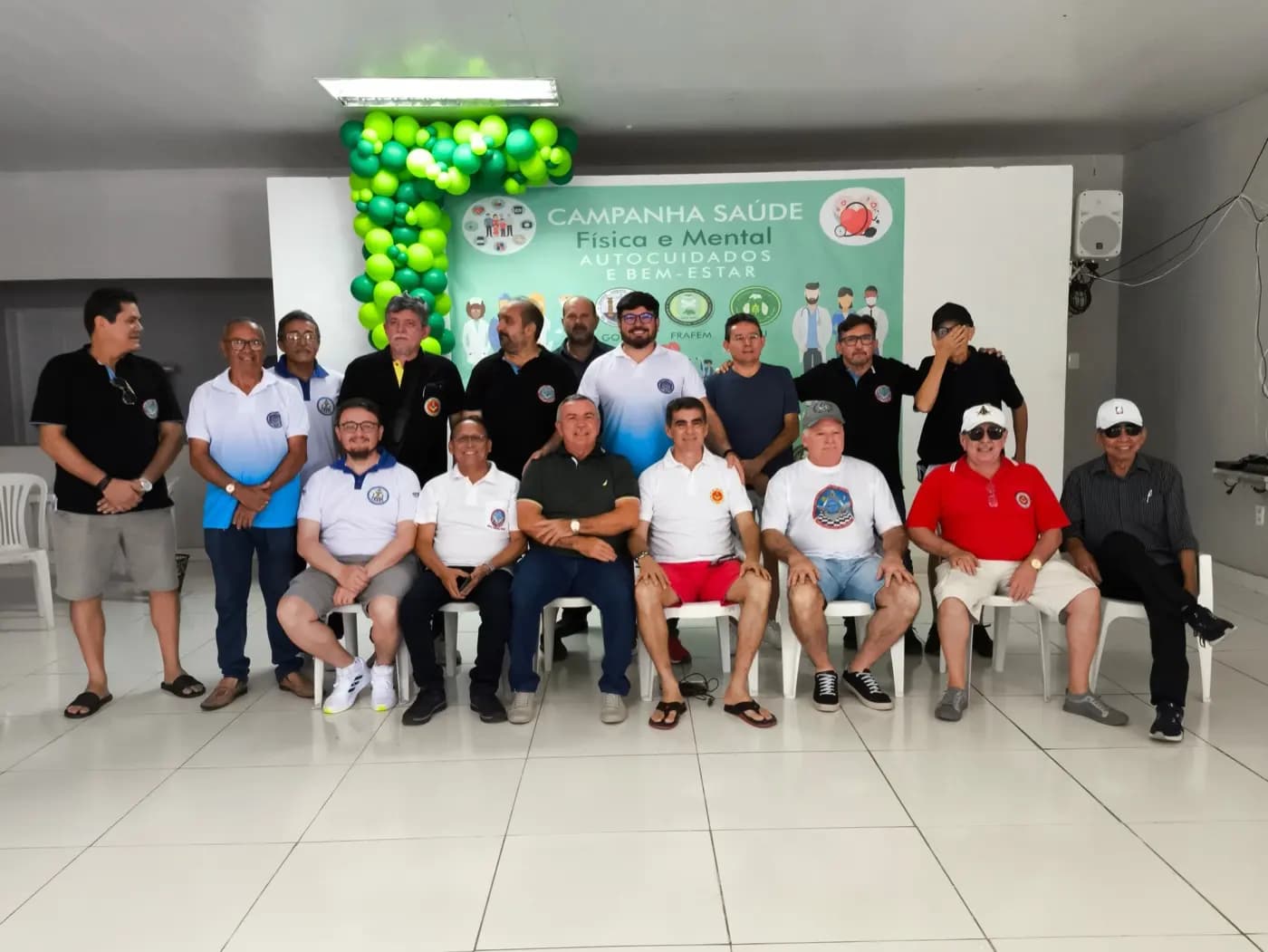 Registro fotográfico: “CAMPANHA SAÚDE FÍSICA E MENTAL, AUTOCUIDADOS E BEM-ESTAR” REALIZADA PELAS LOJAS JURISDICIONADAS AO GOB/RN.