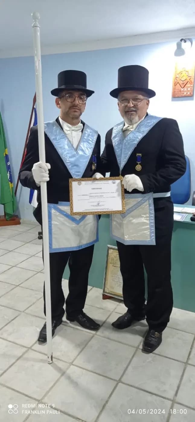Registro fotográfico: SESSÃO MAGNA NO GRAU DE APRENDIZ DO RITO SCHRÖDER – ARLS LUIZ GONZAGA DO NASCIMENTO Nº 4.567, ORIENTE DE SANTA MARIA/RN.