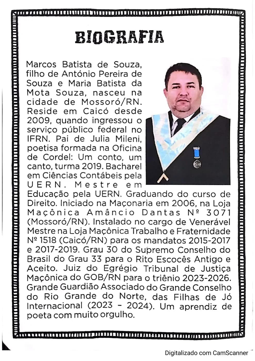 Registro fotográfico: CORDEL FILHAS DE JÔ INTERNACIONAL PIONERISMO DO RN
