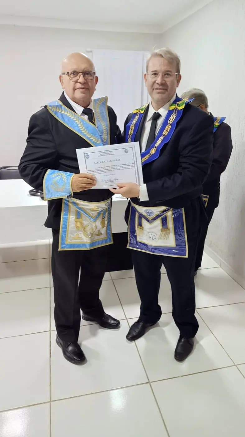 Registro fotográfico: PARTICIPAÇÃO DO GRÃO-MESTRE DO GOB-RN NO ATO DE DIPLOMAÇÃO DE ELEITOS REALIZADO PELO TRIBUNAL ELEITORAL ESTADUAL MAÇÔNICO DO GOB-RN.
