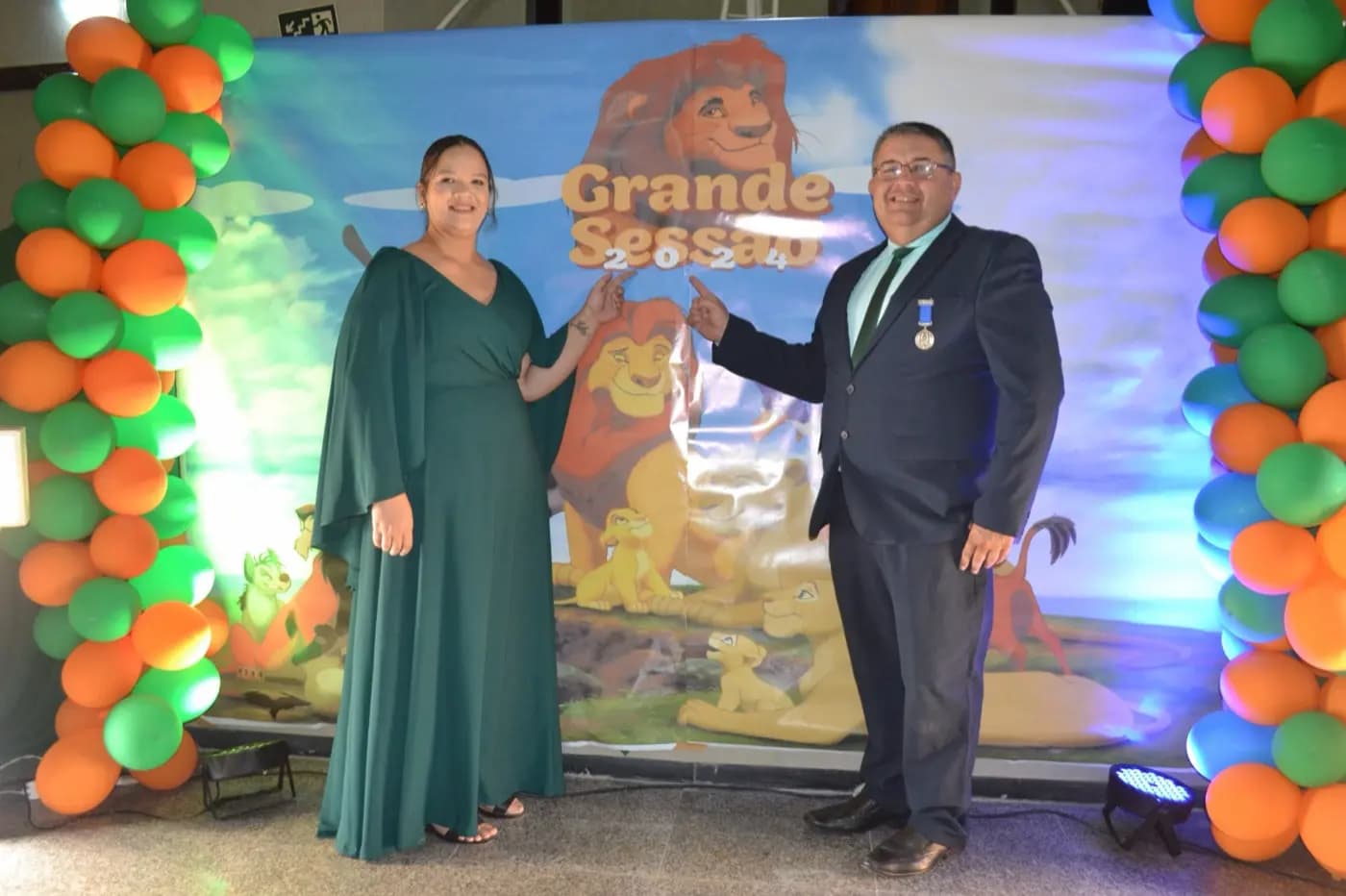 Registro fotográfico: REPRESENTAÇÃO DO GOB/RN NA SOLENIDADE DE ABERTURA DA XV GRANDE SESSÃO – GRANDE CONSELHO GUARDIÃO DO RIO GRANDE DO NORTE.