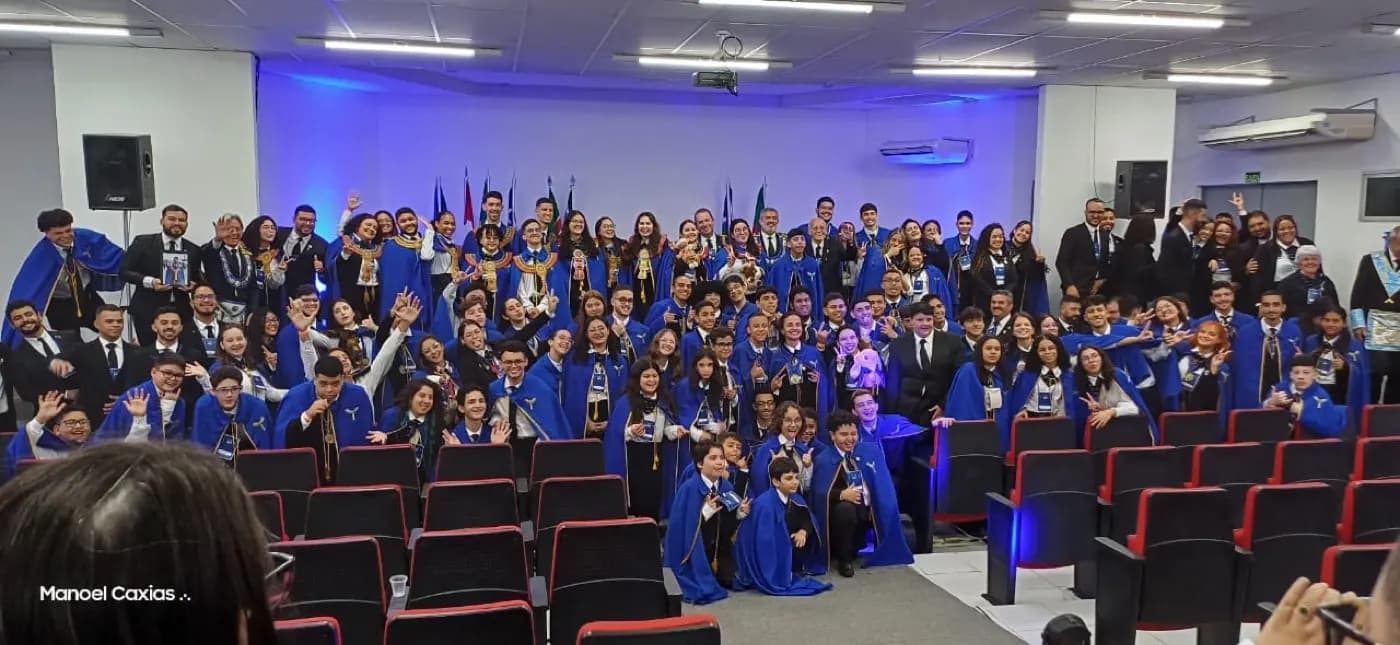 Registro fotográfico: PARTICIPAÇÃO DO GRÃO-MESTRE DO GOB/RN NO “V CONGRESSO NORDESTINO DA AÇÃO PARAMAÇÔNICA JUVENIL”, OCORRIDO NO ORIENTE DE SANTA CRUZ/RN.
