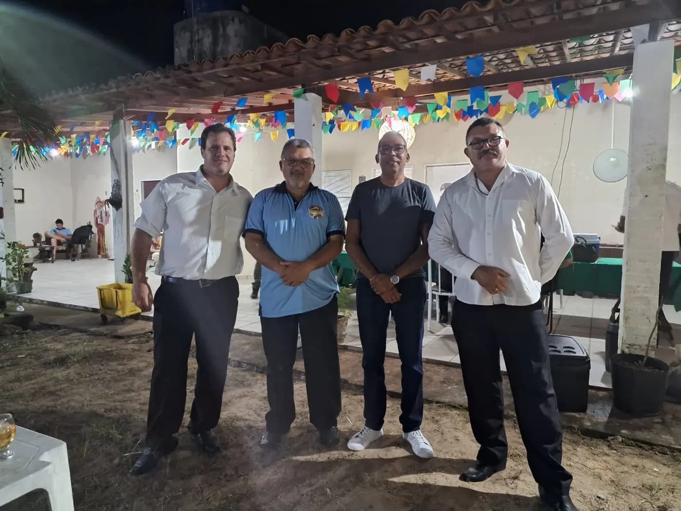 Registro fotográfico: SESSÃO MAGNA DE ELEVAÇÃO NO RITO SCHRÖDER, REALIZADA PELA LOJA MAÇÔNICA LUIZ GONZAGA DO NASCIMENTO Nº 4.567, ORIENTE DE SANTA MARIA/RN.