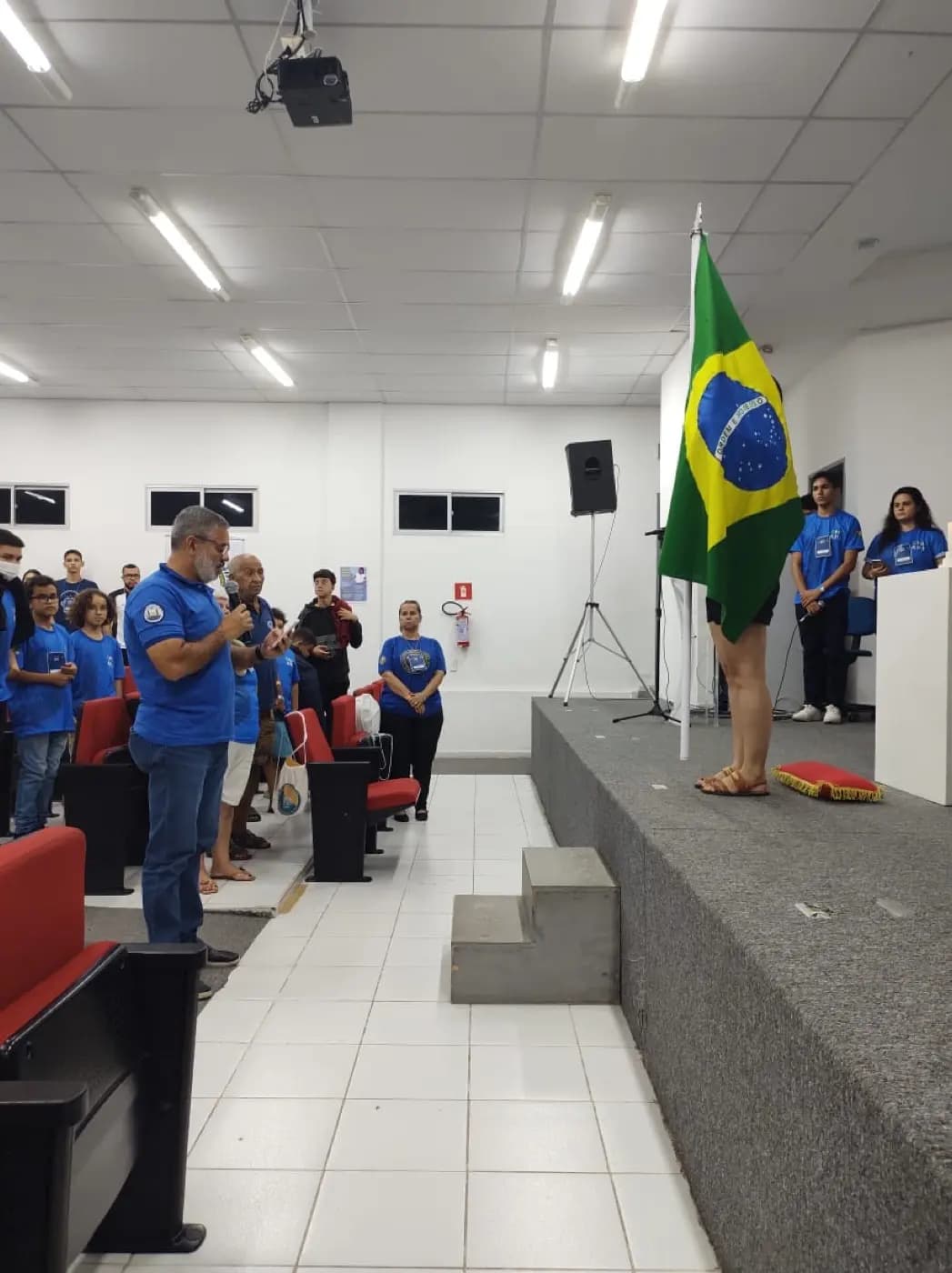 Registro fotográfico: PARTICIPAÇÃO DO GRÃO-MESTRE DO GOB/RN NO “V CONGRESSO NORDESTINO DA AÇÃO PARAMAÇÔNICA JUVENIL”, OCORRIDO NO ORIENTE DE SANTA CRUZ/RN.