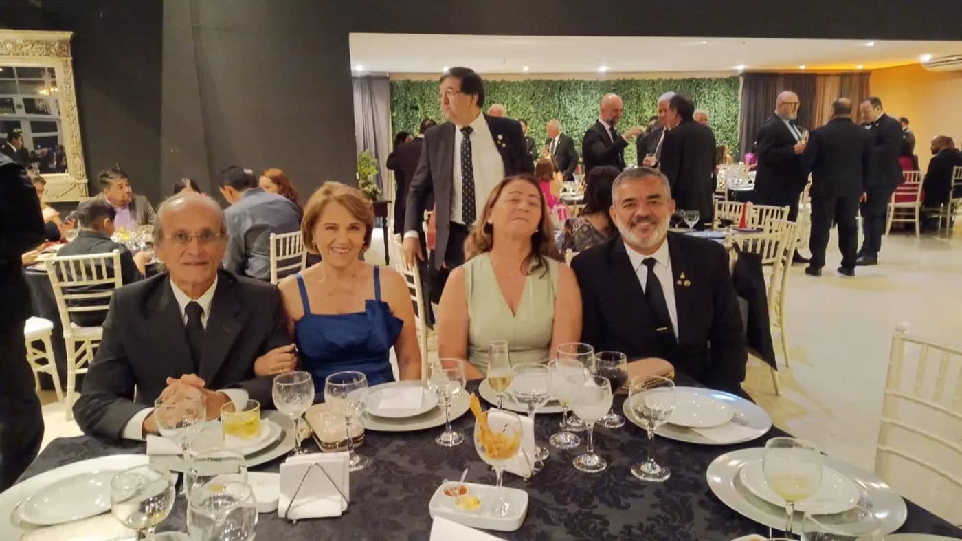 Registro fotográfico: PARTICIPAÇÃO DO GRÃO-MESTRE DO GOB/RN E CONVIDADOS NA 122ª ASSEMBLEIA GERAL ORDINÁRIA DA COMAB, REALIZADA EM NATAL/RN.