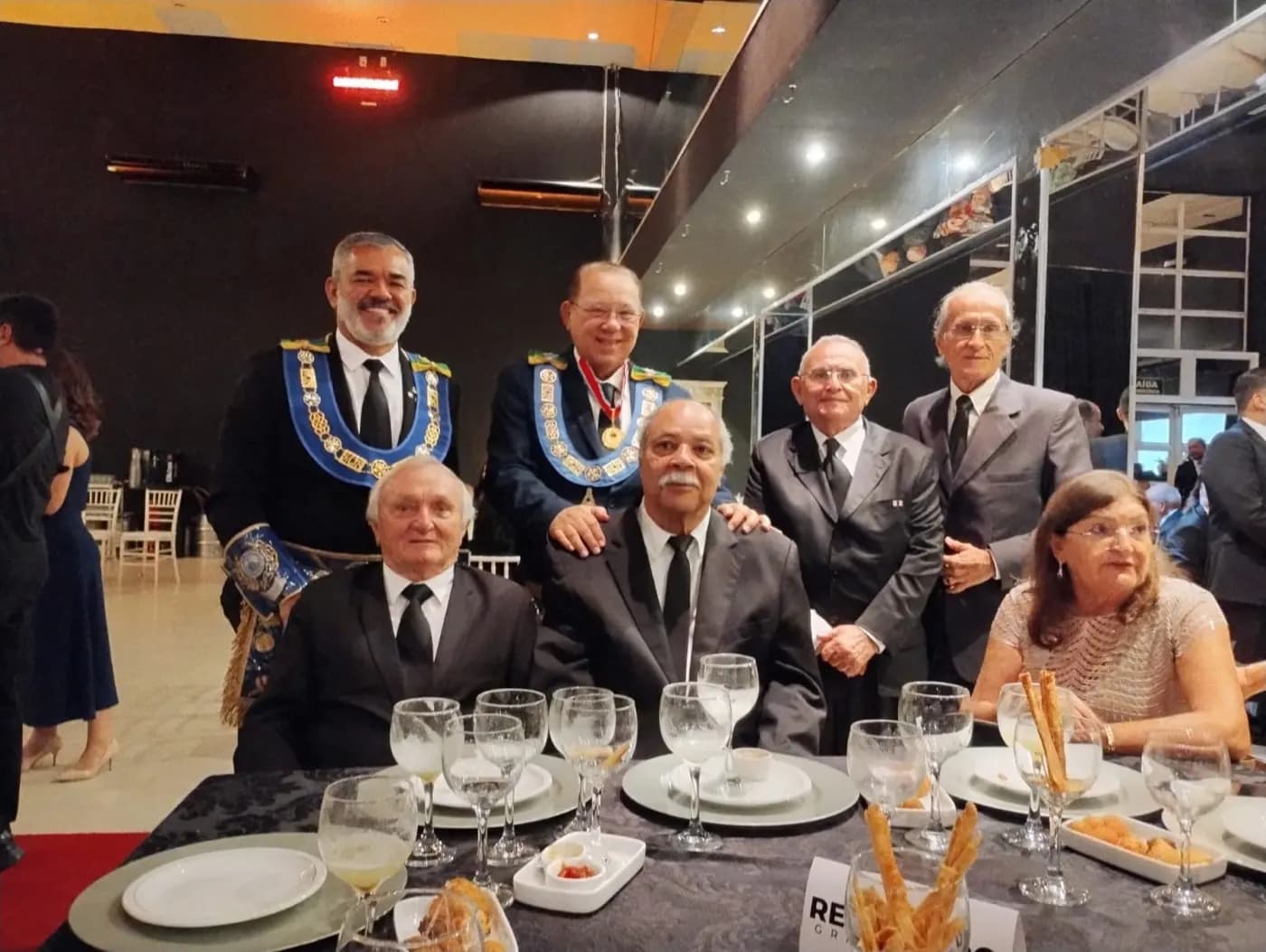 Registro fotográfico: PARTICIPAÇÃO DO GRÃO-MESTRE DO GOB/RN E CONVIDADOS NA 122ª ASSEMBLEIA GERAL ORDINÁRIA DA COMAB, REALIZADA EM NATAL/RN.