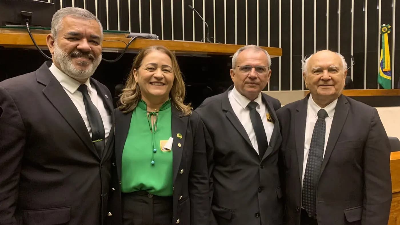 Registro fotográfico: PARTICIPAÇÃO DO GRÃO-MESTRE DO GOB/RN E COMITIVA NA SUPREMA CONGREGAÇÃO/2024 DO GOB E NA SESSÃO SOLENE DO CONGRESSO NACIONAL, EM HOMENAGEM AO DIA DO MAÇOM.