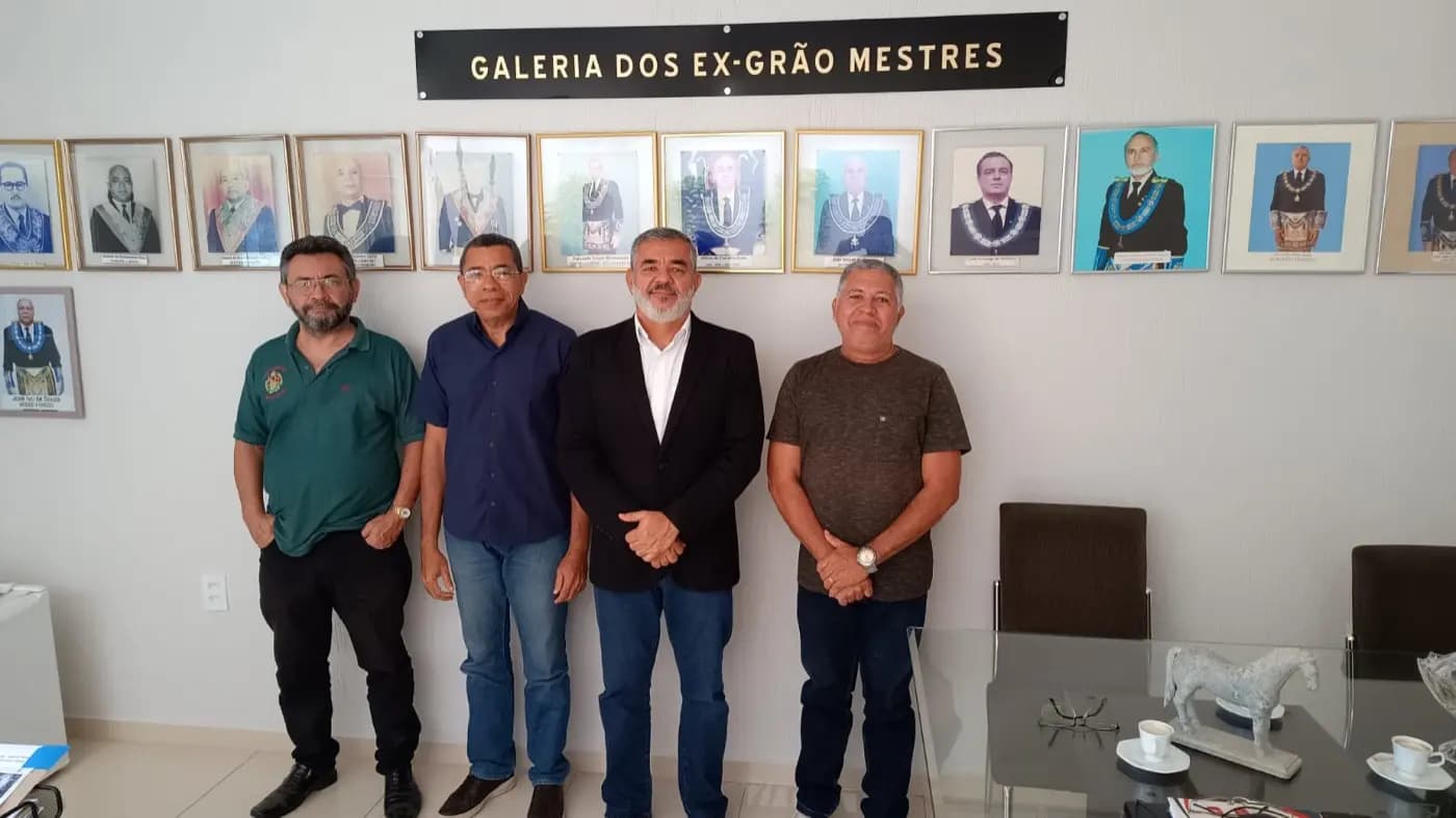 Registro fotográfico: 2ª REUNIÃO DE PLANEJAMENTO PARA COLETA DE DADOS JUNTO ÀS LOJAS JURISDICIONADAS AO GOB/RN, VISANDO À DISCUSSÃO DO NOVO TEMA ESTRATÉGICO APRESENTADO PELO GRANDE ORIENTE DO BRASIL – GOB.