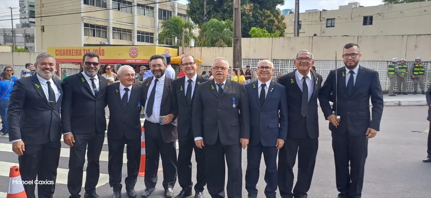 Registro fotográfico: PARTICIPAÇÃO DA FAMÍLIA GOB/RN NO DESFILE DA INDEPENDÊNCIA DO BRASIL 2024.