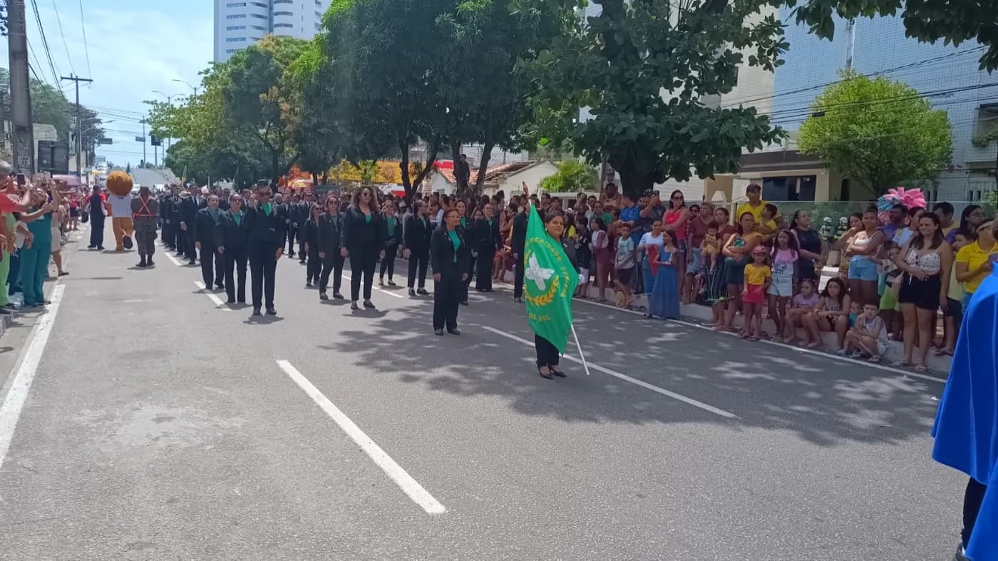 Registro fotográfico: PARTICIPAÇÃO DA FAMÍLIA GOB/RN NO DESFILE DA INDEPENDÊNCIA DO BRASIL 2024.