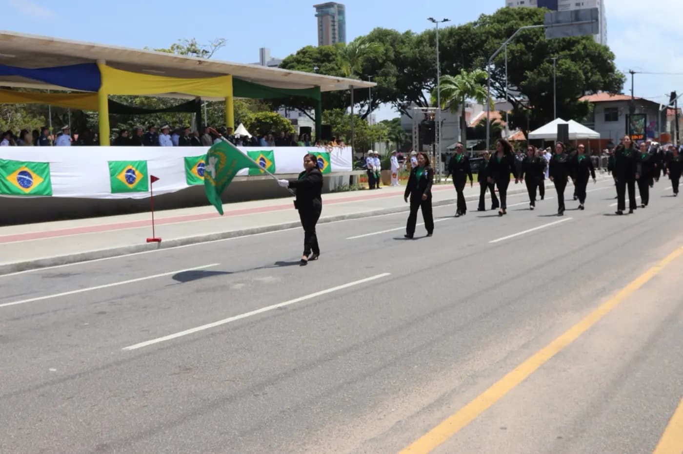 Registro fotográfico: PARTICIPAÇÃO DA FAMÍLIA GOB/RN NO DESFILE DA INDEPENDÊNCIA DO BRASIL 2024.
