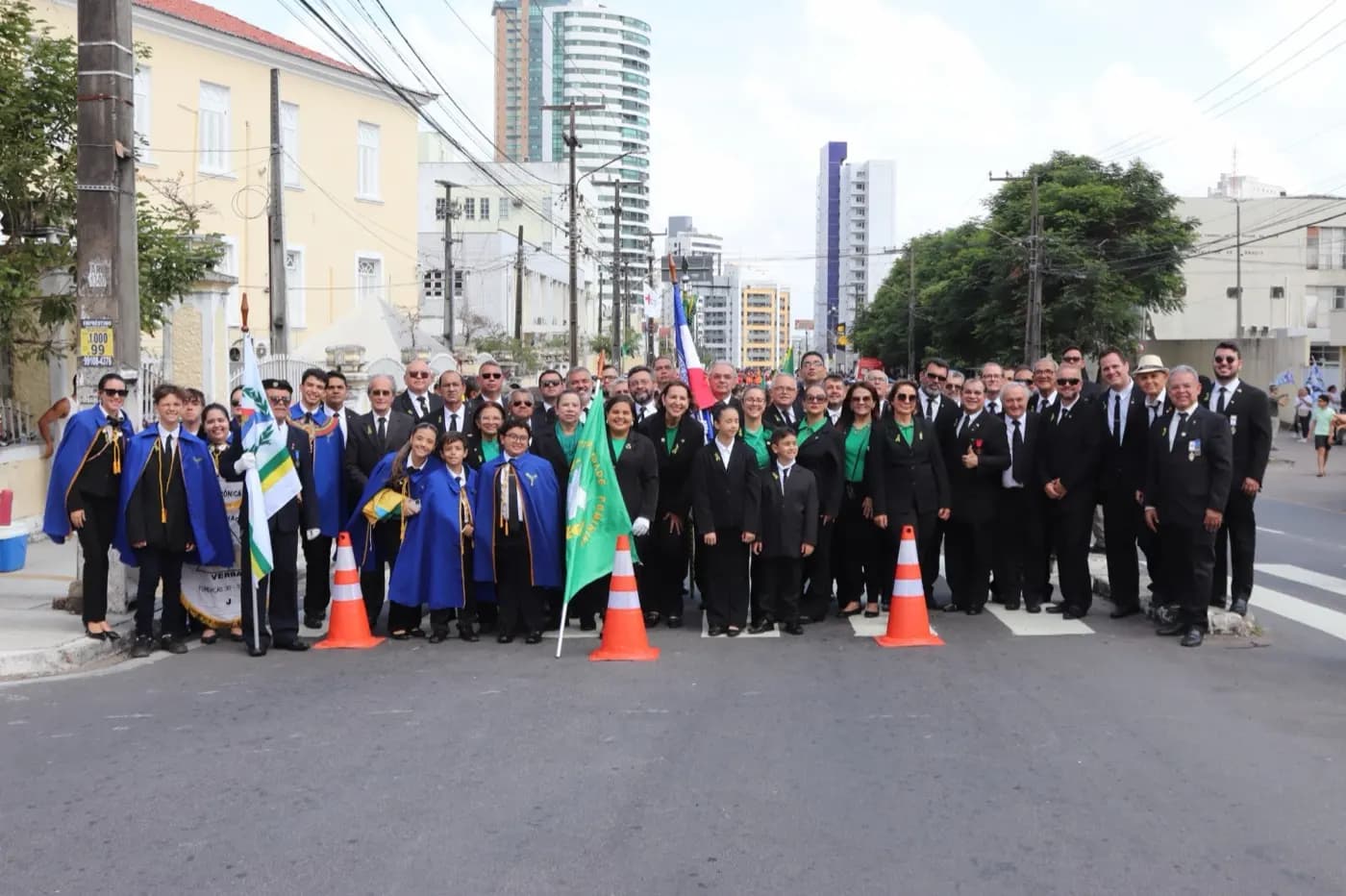 Registro fotográfico: PARTICIPAÇÃO DA FAMÍLIA GOB/RN NO DESFILE DA INDEPENDÊNCIA DO BRASIL 2024.