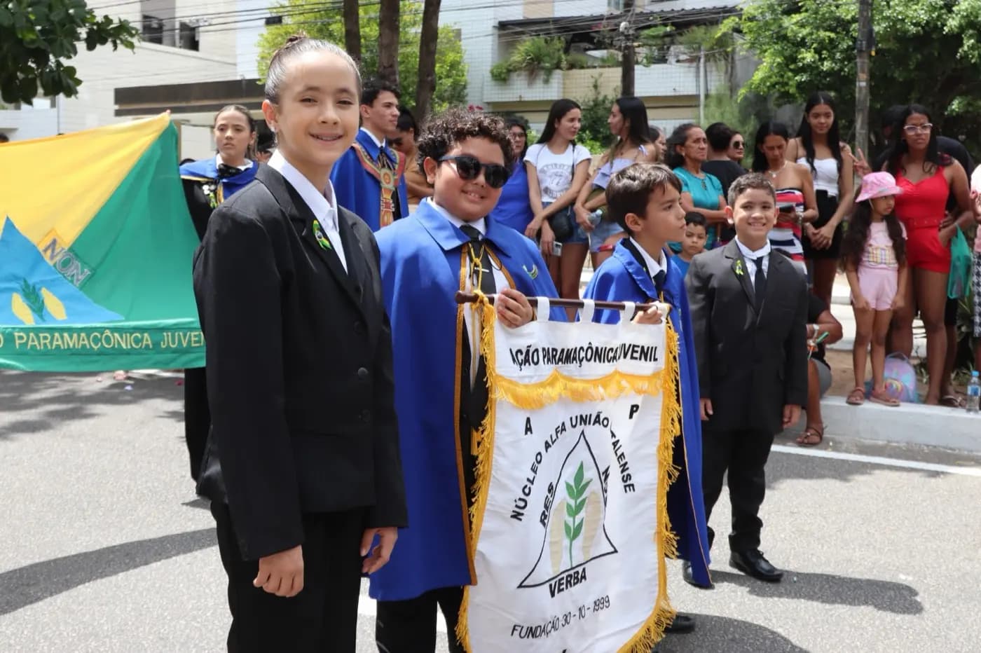Registro fotográfico: PARTICIPAÇÃO DA FAMÍLIA GOB/RN NO DESFILE DA INDEPENDÊNCIA DO BRASIL 2024.