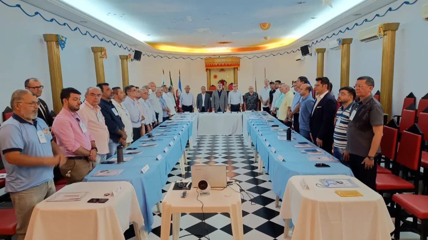 Registro fotográfico: PODEROSA CONGREGAÇÃO ESTADUAL/2024 DO GOB/RN E IV ENCONTRO ESTADUAL DA FRAFEM/RN – GESTÃO 2023-2027.