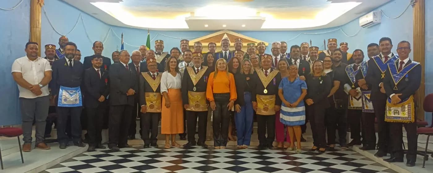 Registro fotográfico: PALESTRA REALIZADA PELO SUPREMO CONCLAVE DO BRASIL CONJUNTAMENTE COM A 1ª DELEGACIA LITÚRGICA DO RITO BRASILEIRO – RIO GRANDE DO NORTE.