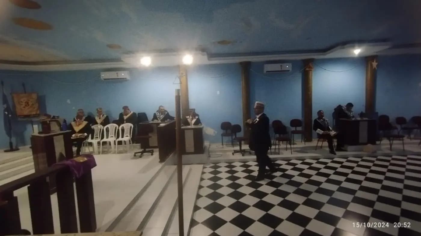 Registro fotográfico: PALESTRA REALIZADA PELO SUPREMO CONCLAVE DO BRASIL CONJUNTAMENTE COM A 1ª DELEGACIA LITÚRGICA DO RITO BRASILEIRO – RIO GRANDE DO NORTE.