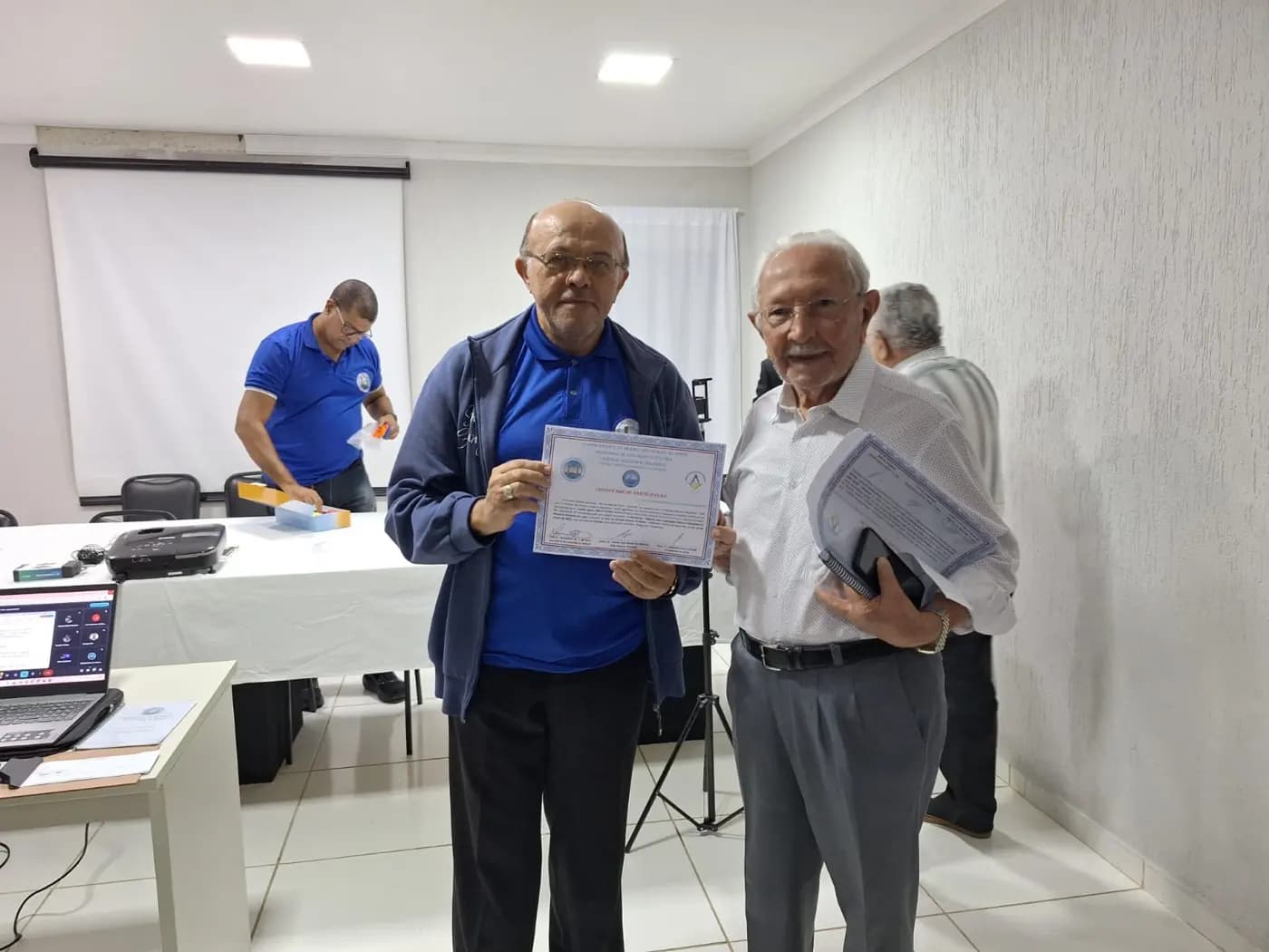 Registro fotográfico: SEMINÁRIO DE DIREITO ELEITORAL MAÇÔNICO REALIZADO PELO GRANDE ORIENTE DO BRASIL – RIO GRANDE DO NORTE (GOB-RN).
