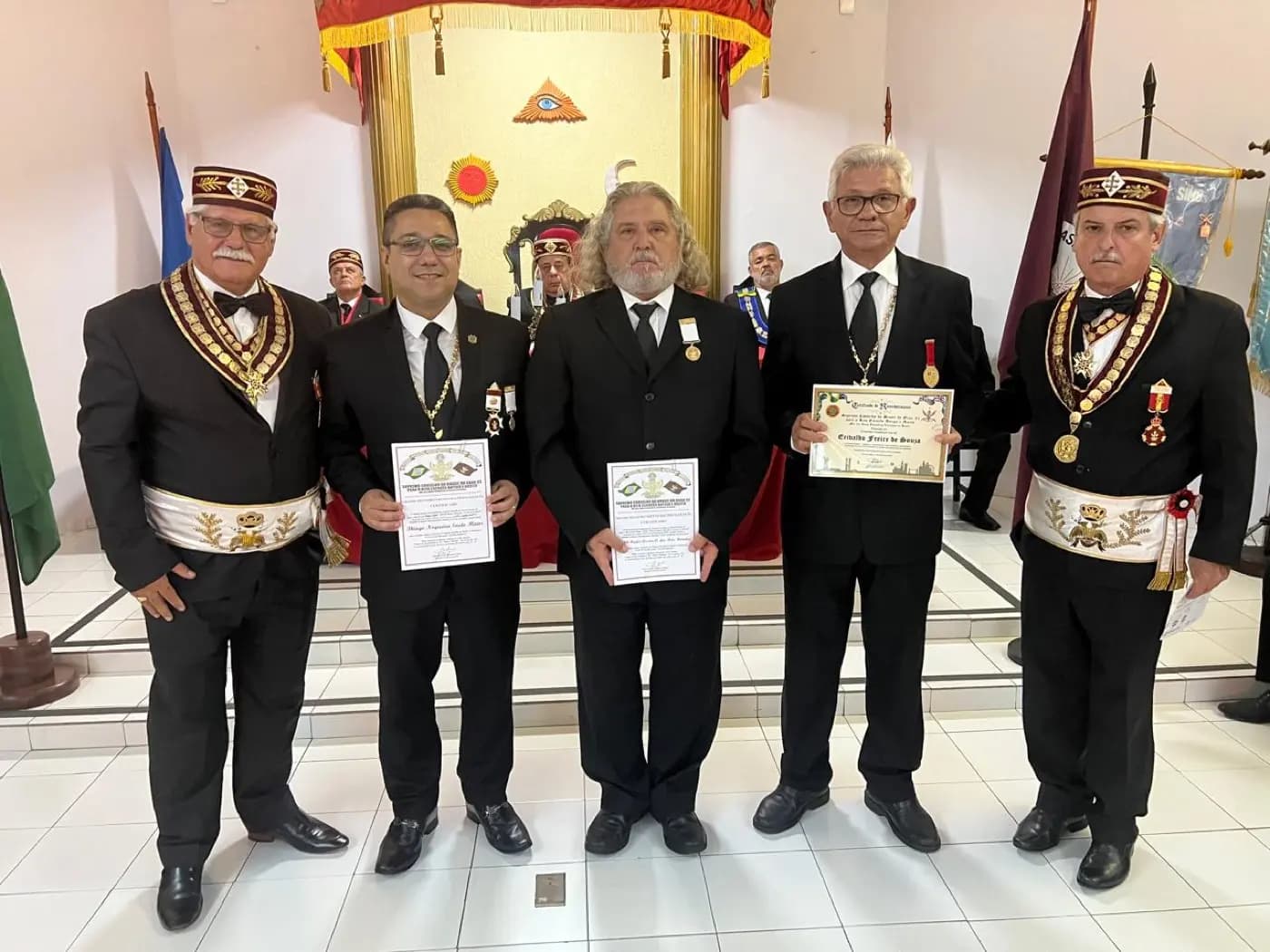 Registro fotográfico: PARTICIPAÇÃO DO GRÃO-MESTRE DO GOB-RN NO ENCONTRO NACIONAL DE ESCOCISTAS – 2025.