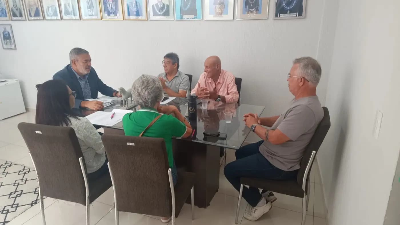 Registro fotográfico: 1ª REUNIÃO PREPARATÓRIA PARA O “4º SÃO JOÃO DO GOB-RN”, VERSÃO 2025.