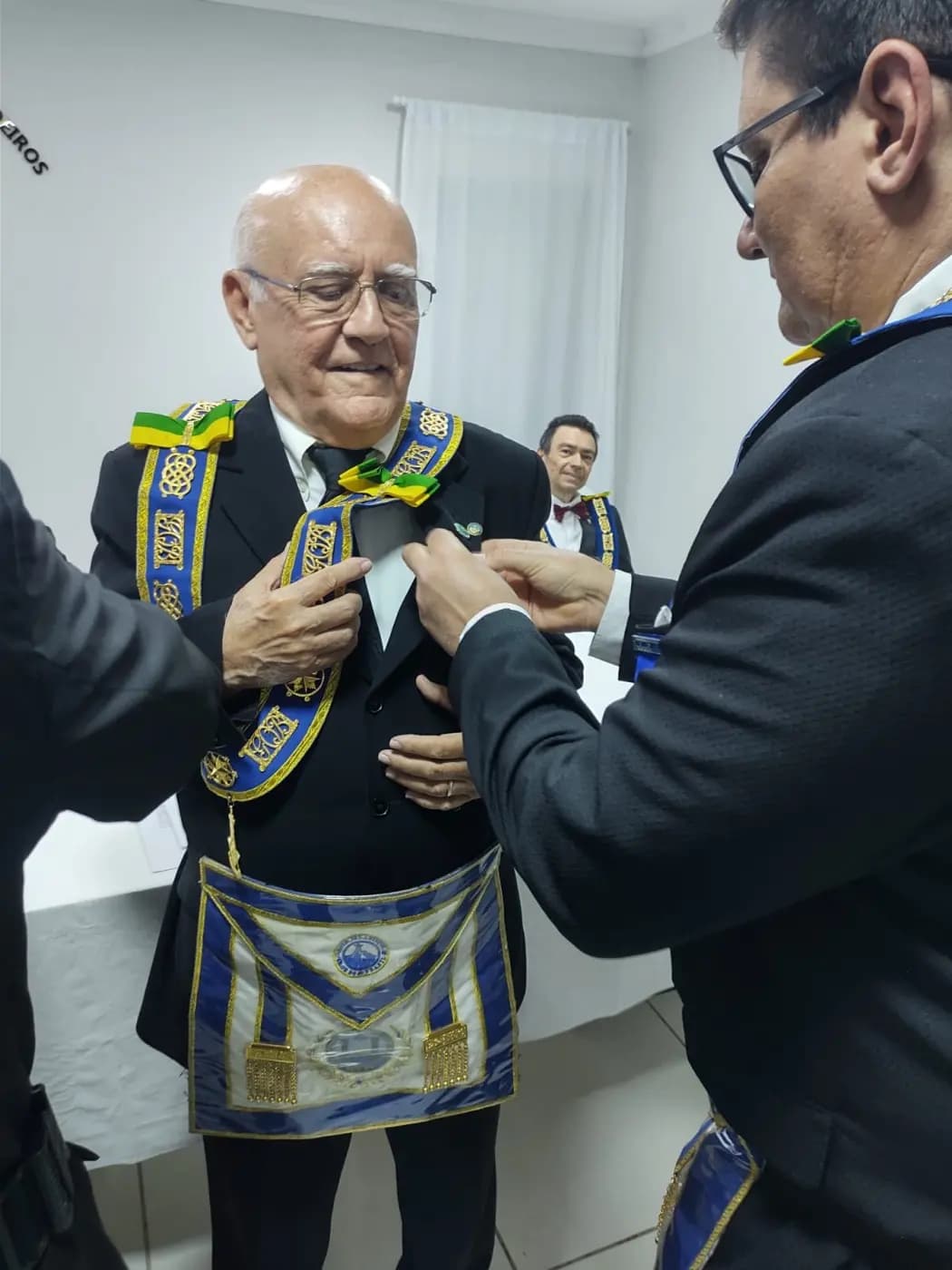Registro fotográfico: ATO ADMINISTRATIVO DE POSSE DA DIRETORA EXECUTIVA DA APJ/GOB-RN, DE SECRETÁRIOS DO GOB-RN E DE JUÍZES DOS TRIBUNAIS MAÇÔNICOS DO GOB-RN.