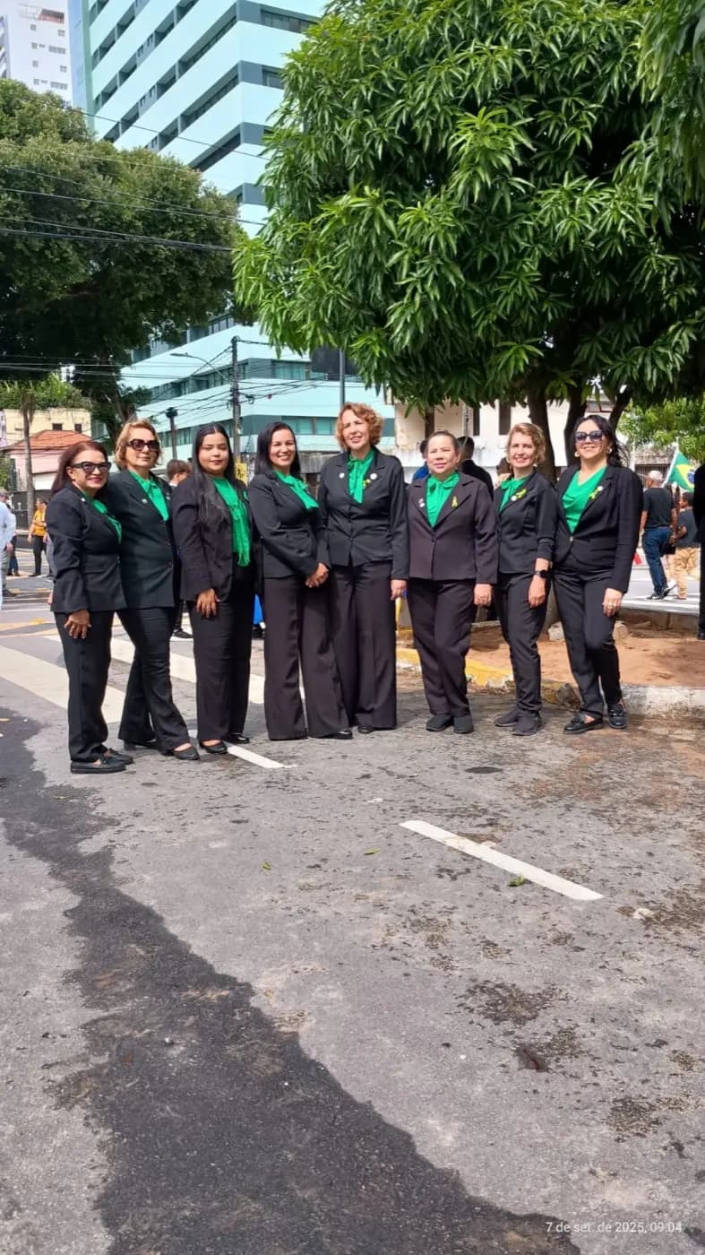 Registro fotográfico: PARTICIPAÇÃO DA FAMÍLIA GOB-RN NO DESFILE DA INDEPENDÊNCIA DO BRASIL 2025.