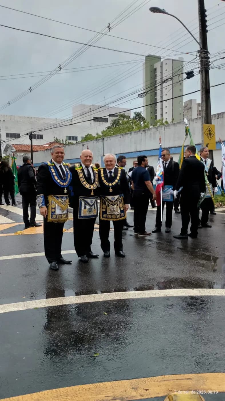 Registro fotográfico: PARTICIPAÇÃO DA FAMÍLIA GOB-RN NO DESFILE DA INDEPENDÊNCIA DO BRASIL 2025.