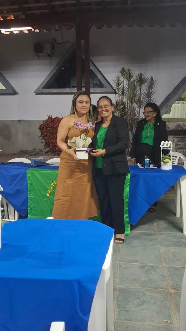 Registro fotográfico: SESSÃO MAGNA DE INICIAÇÃO REALIZADA PELA LOJA MAÇÔNICA UNIÃO NATALENSE Nº 2.414, ORIENTE DE PARNAMIRIM/RN.