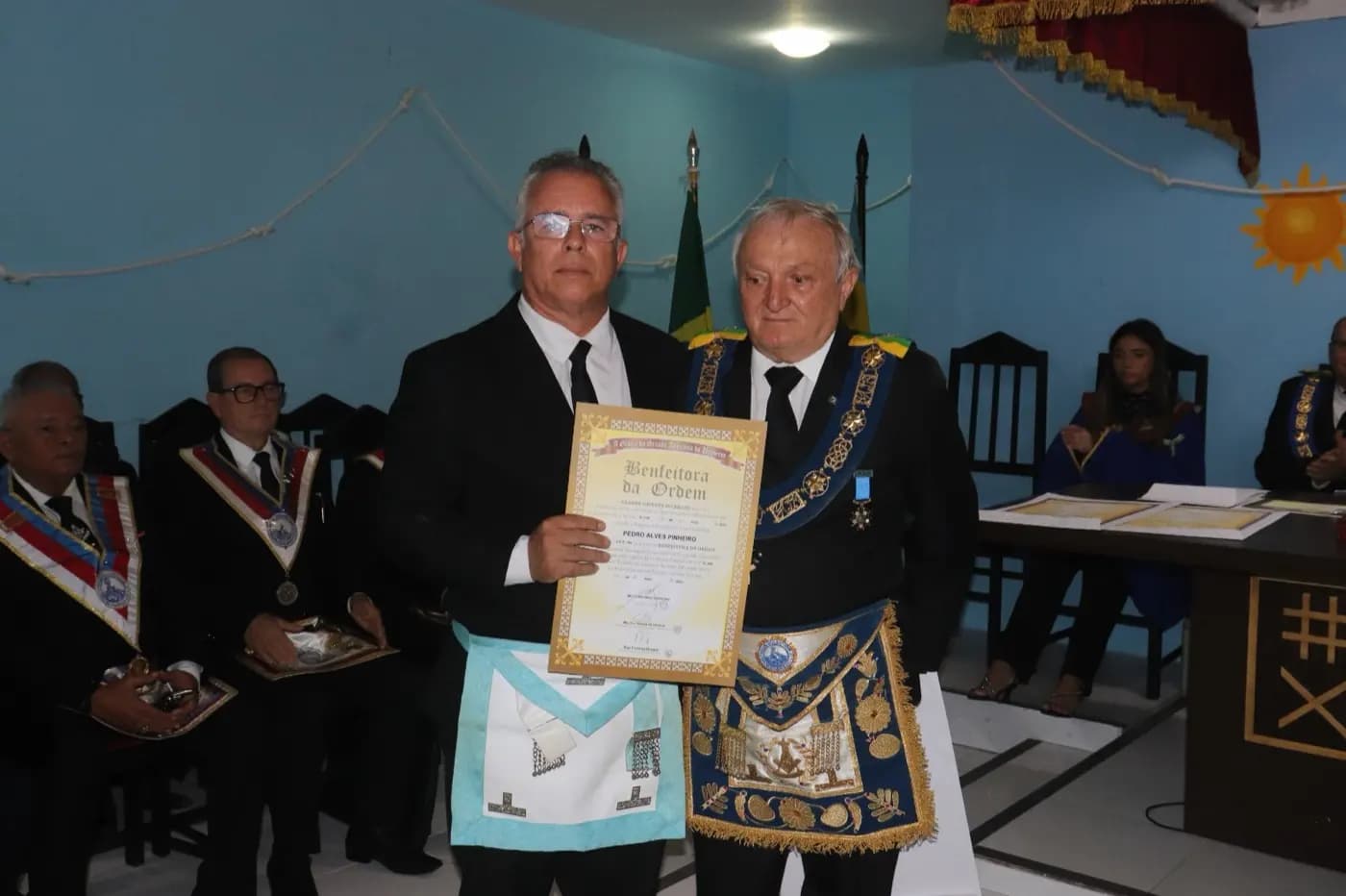 Registro fotográfico: SESSÃO MAGNA PÚBLICA DE ABERTURA DO ANO MAÇÔNICO DO GRANDE ORIENTE DO BRASIL – RIO GRANDE DO NORTE (GOB-RN) – 2026.