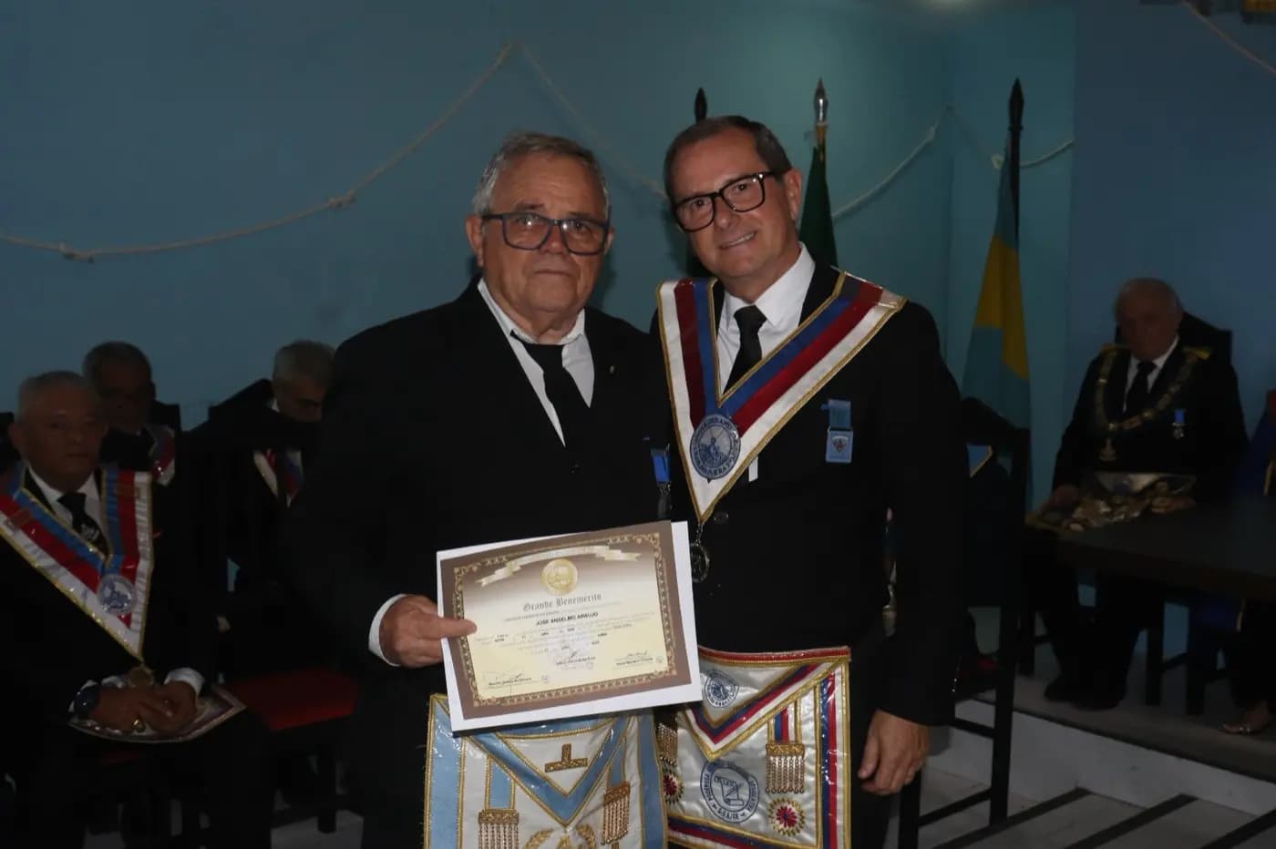 Registro fotográfico: SESSÃO MAGNA PÚBLICA DE ABERTURA DO ANO MAÇÔNICO DO GRANDE ORIENTE DO BRASIL – RIO GRANDE DO NORTE (GOB-RN) – 2026.